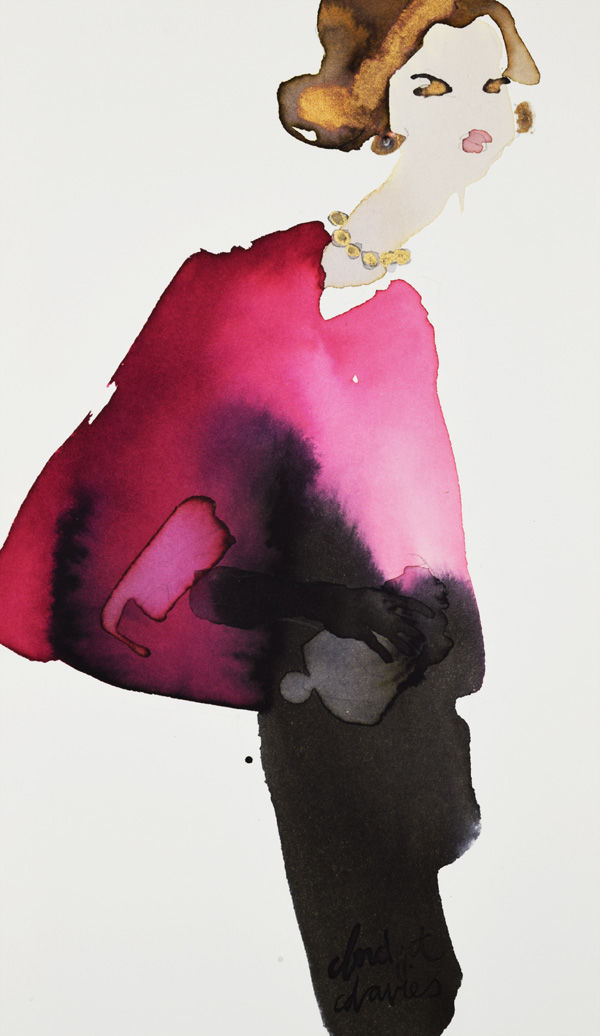 Lady 3 - Red Cloak