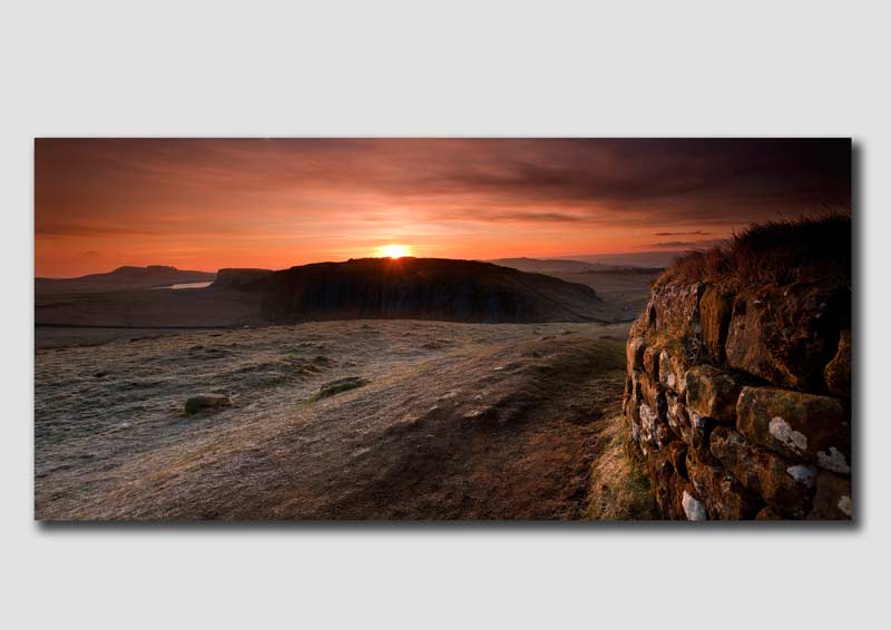 Dawn Panorama at Hadrians Wall - NP1001