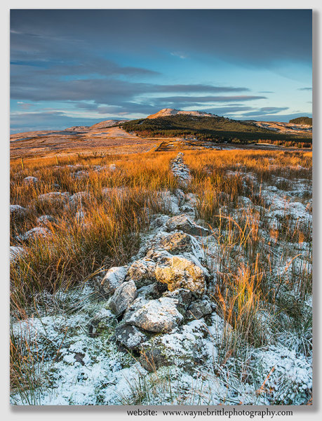 Winter Light on the Campsie Fells 2