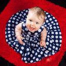 An inspirational baby portrait