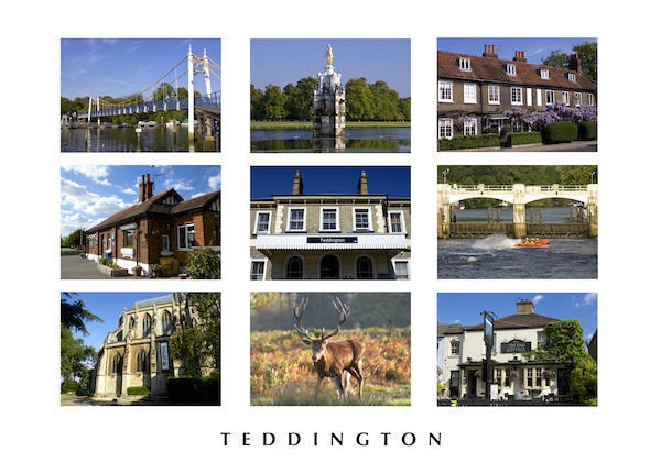 POSTCARD - Teddington montage