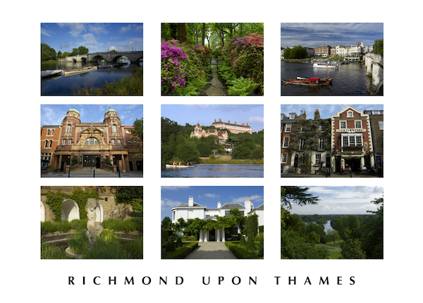 POSTCARD - Richmond upon Thames montage