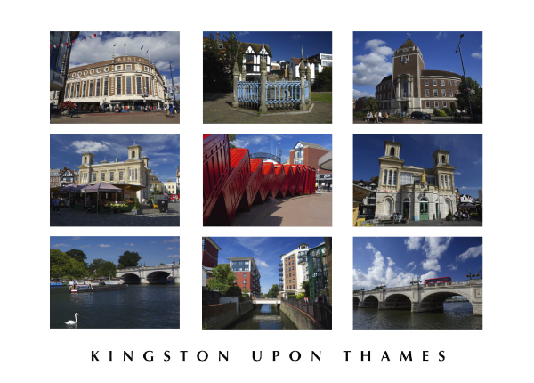 POSTCARD - Kingston upon Thames montage