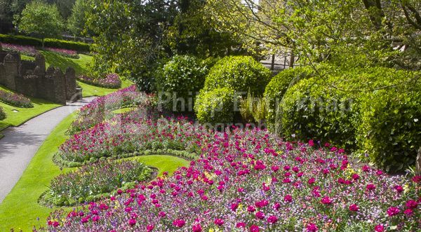 Guildford Castle Grounds Surrey England.May 2018