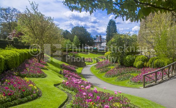 Guildford Castle Grounds Surrey England.May 2018