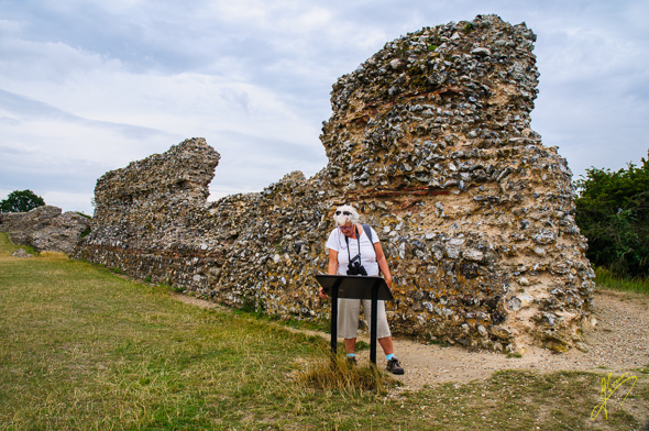 Burgh Castle Roman Fort.