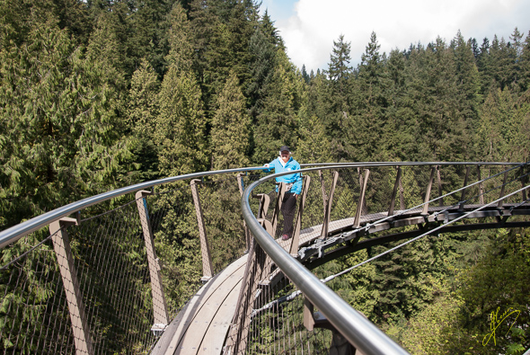 Capilano Cliff Walk.