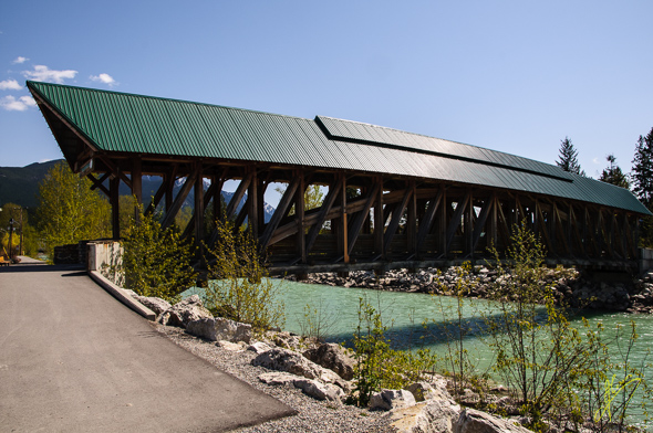 Golden Covered Bridge.