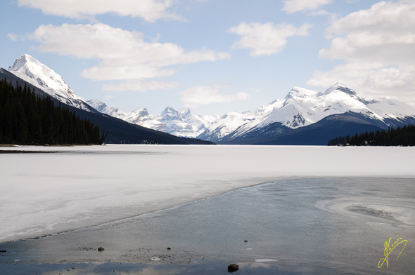 Maligne Lake.