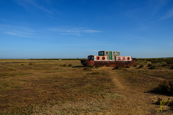 Old Boat at Blakeney Marsh.