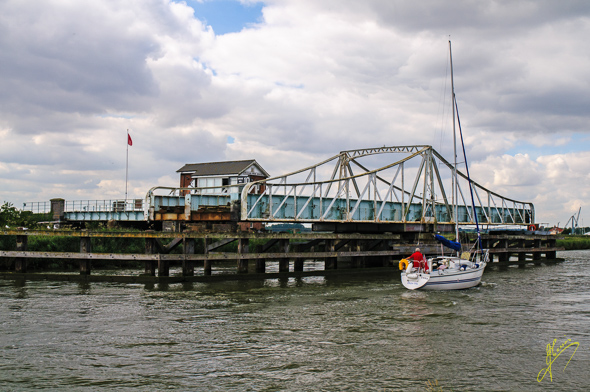 Reedham Swing Bridge.