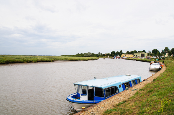 River Waveney at Burgh Castle.