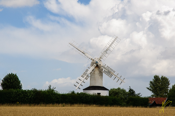 Saxtead Mill.