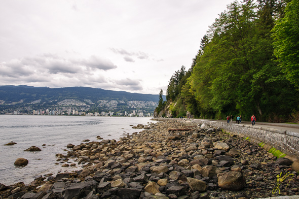 Stanley Park Seawall Trail.