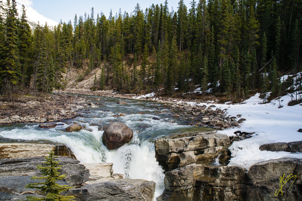 Sumwapta Falls.