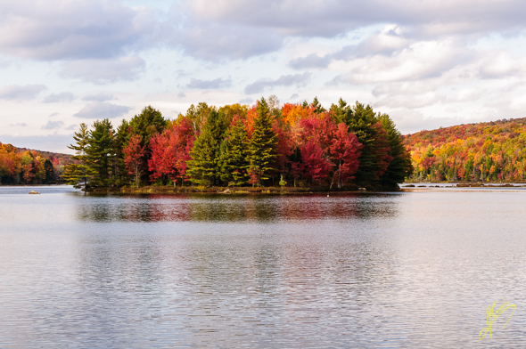 Ètang aux Cerises, Parc National du Mont-Orford.