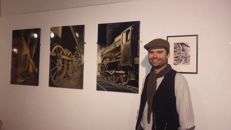 Wheels in Motion exhibition, Allen Gallery, Alton, Hampshire