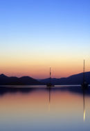 Before sunrise in Greece