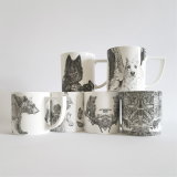 MAY 2017 - NEW! SIX FINEST ENGLISH CHINA MUGS