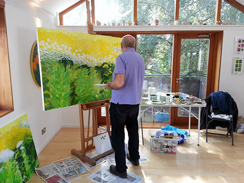 Painting the Summer by John Broadhurst