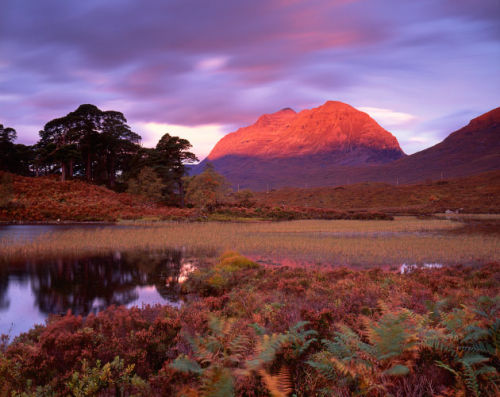 'Dawn at Loch Clair'