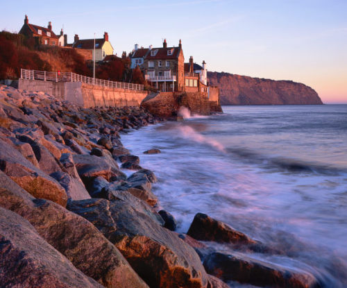 'Robin Hoods Bay at Dawn'