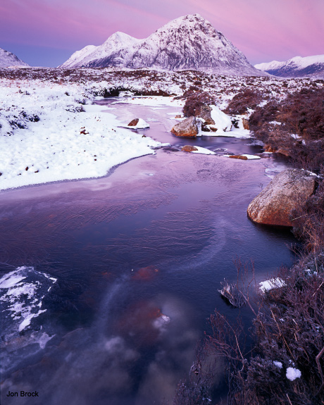 'Buachaille Etive Mor on a Pink Morning'