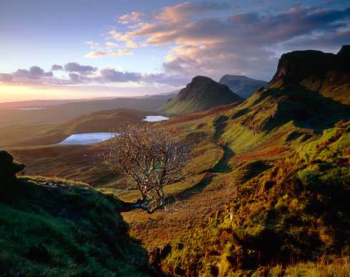 'Dawn over Loch Cleat'