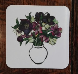 Helebores coaster