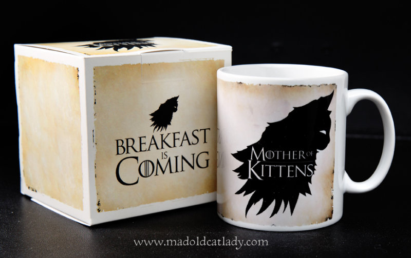 Mother of Kittens ceramic mug