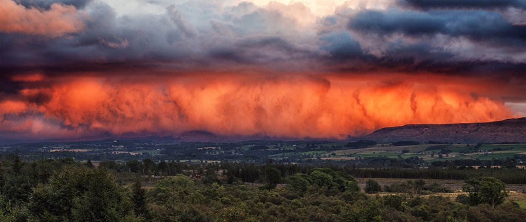 Thunder Clouds over the Campsie Fells
