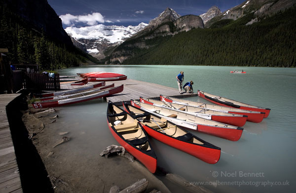 Canoe Trip On Lake Louise