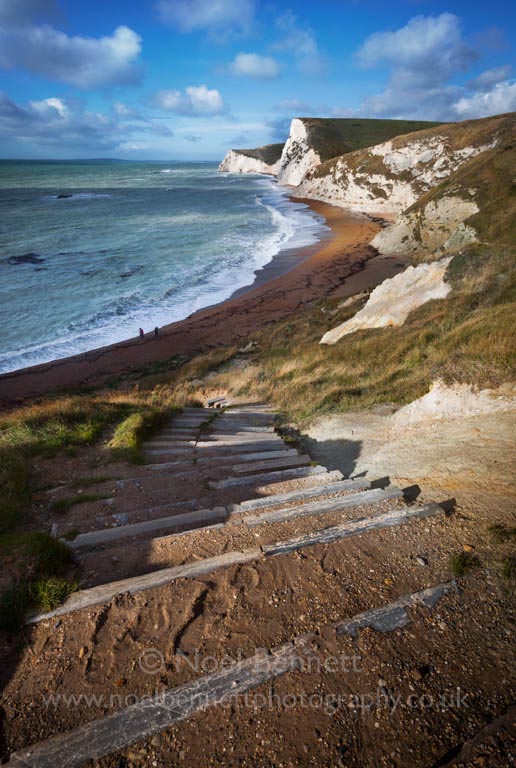 Steps to Durdle Door Beach