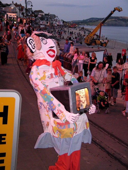Lyme Regis Carnival procession 2006