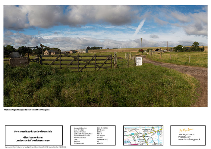 windfarm photomontage, wind farm photomontage