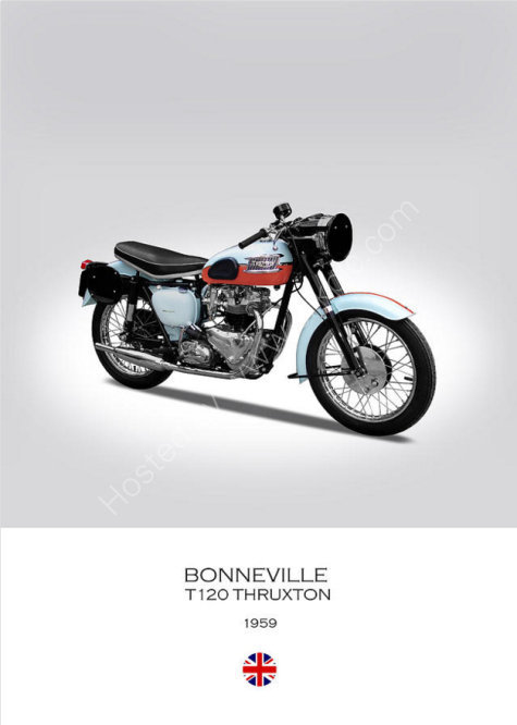 Triumph Bonneville T120, Thruxton Spec 1959