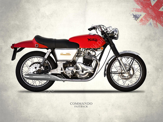 Norton Commando Fastback