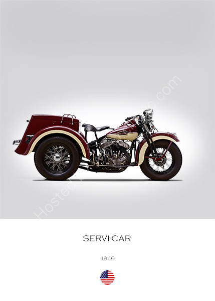 Harley-Davidson Servi-Car 1946
