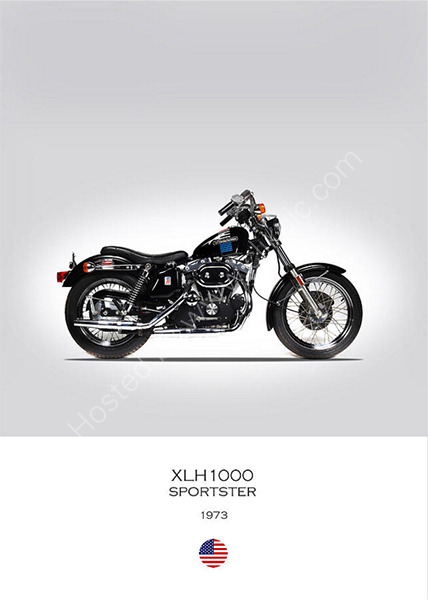 Harley-Davidson XLH1000 1973