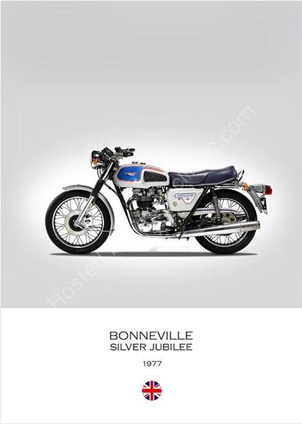 Triumph Bonneville 'Silver Jubilee' 1977