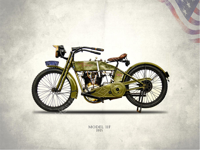 The Harley 11F 1915