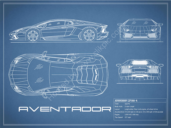 The Aventador Blueprint