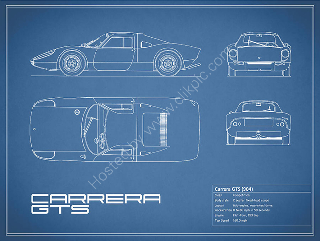The Carrera GTS Blueprint