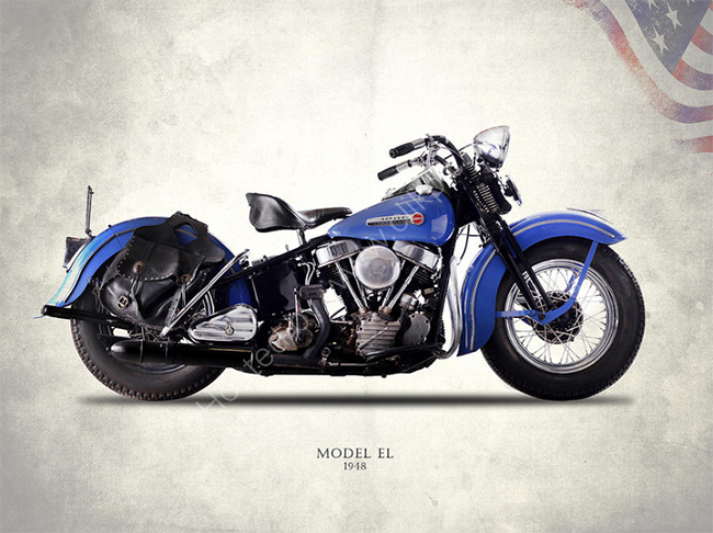 The Harley Model EL 1948