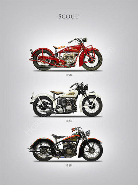 Indian Scout Trio