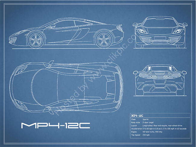 The MP4-12C Blueprint