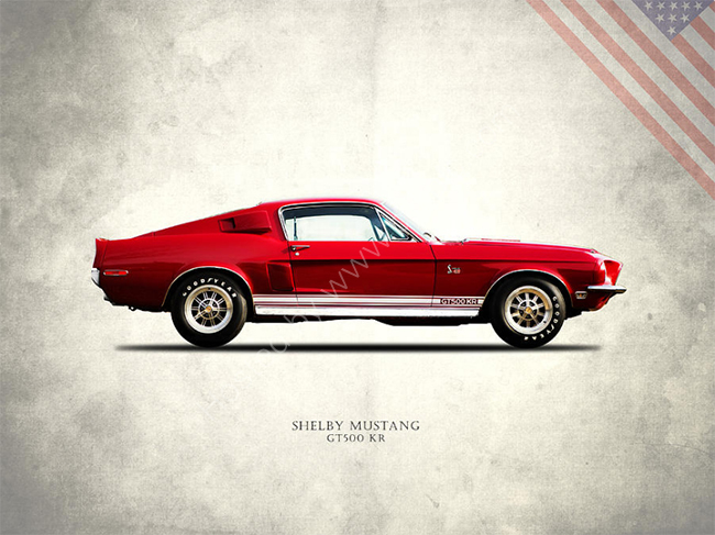 Shelby Mustang GT500 KR 1968