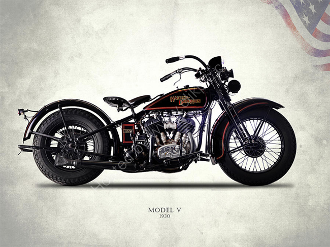 Harley-Davidson Model V 1930