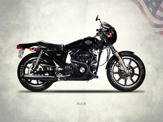 The Harley XLCR 1977