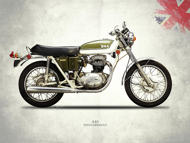 BSA A65 Thunderbolt 1971